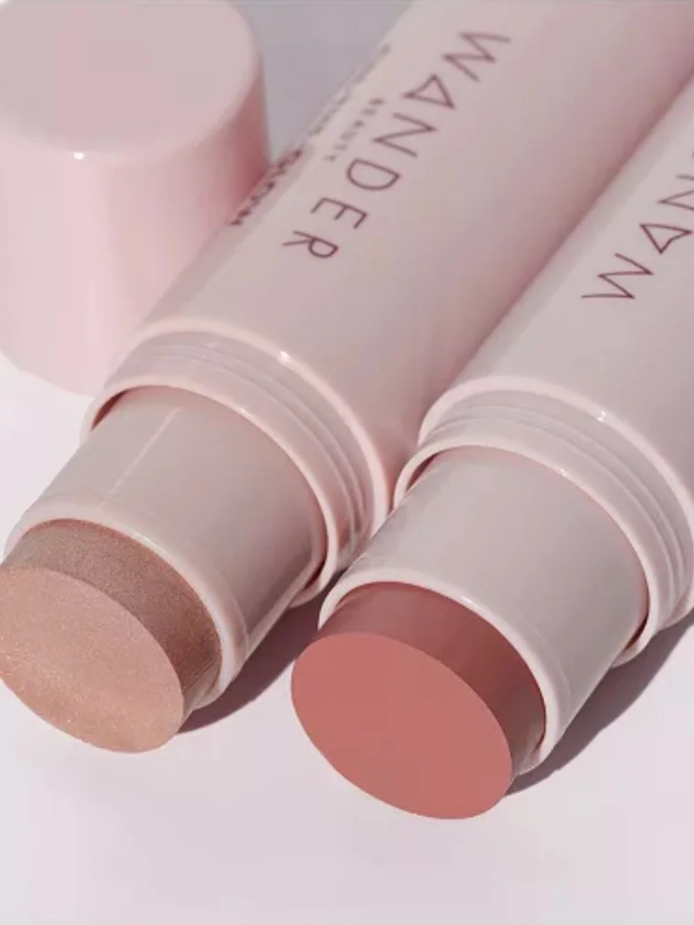 Wander Beauty Cream Blush & Illuminator Stick — Dusk Nude Glow